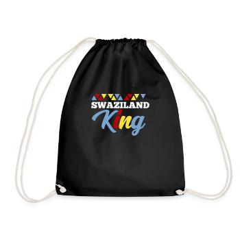 Swaziland - Sac de sport léger - noir - Devant
