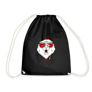 Swaziland - Sac de sport léger - noir - Devant