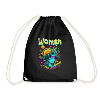 woman - Sac de sport léger - noir - Devant