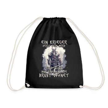 Walhalla Krieger Ragnars Erben und Odins Söhne - Turnbeutel - Schwarz - Vorne
