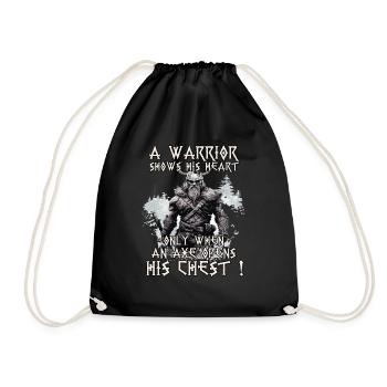 Mythologie nordique, Vikings, guerriers, culte guerrier - Sac de sport léger - noir - Devant