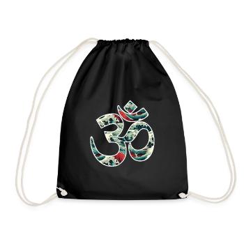 Résonance cosmique : le Om sacré - Sac de sport léger - noir - Devant