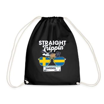 Straight Trippin' Suède Vacation Tour Travel - Sac de sport léger - noir - Devant