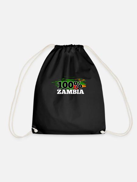 Sambia - Turnbeutel - Schwarz