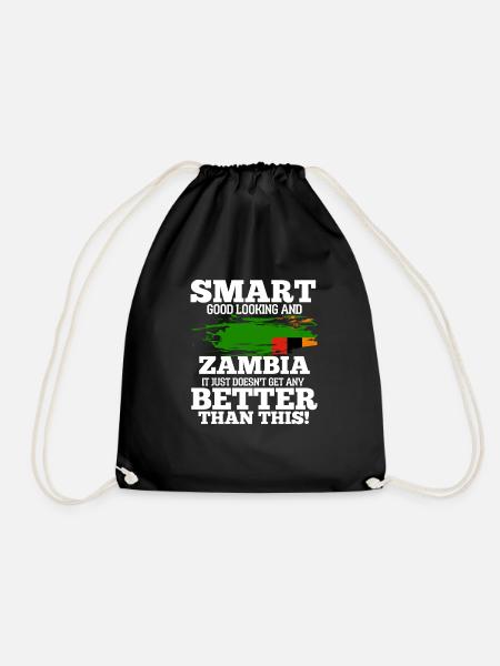 Sambia - Turnbeutel - Schwarz