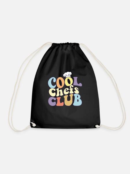 Cool Chefs Club Restaurant Culinary Arts Kitchen - Turnbeutel - Schwarz
