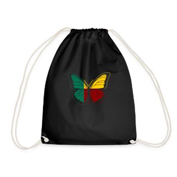 Benin - Turnbeutel - Schwarz - Vorne