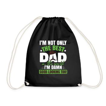 Je ne suis pas seulement le meilleur père du monde - Sac de sport léger - noir - Devant