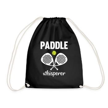 Paddle Whisperer Paddle Tennis - Sac de sport léger - noir - Devant