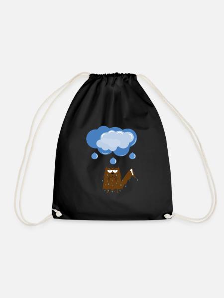 RAINING CATS AND DOGS - Turnbeutel - Schwarz