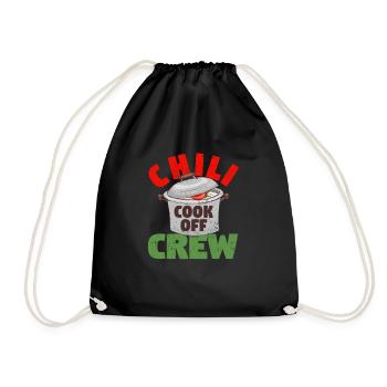 Chili Cook Off Crew Cooking Contest Équipe gagnante - Sac de sport léger - noir - Devant