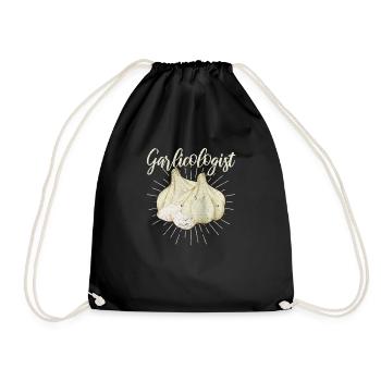 Ailléologue Drôle de Chef Ail Bulbe Cook Delicious - Sac de sport léger - noir - Devant