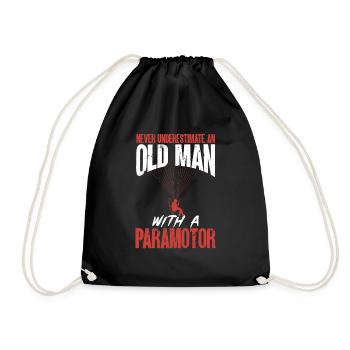 Paramoteur Parapente motorisé - Sac de sport léger - noir - Devant