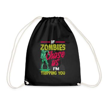 Zombie Lover Cosume for Funny Halloween - Turnbeutel - Schwarz - Vorne