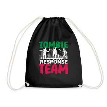 Zombie Lover Cosume for Funny Halloween - Turnbeutel - Schwarz - Vorne