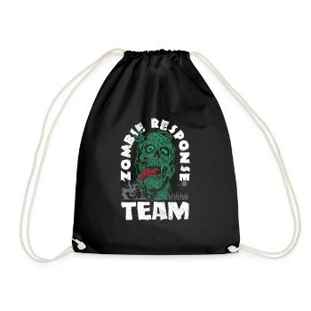 Zombie Lover Cosume for Funny Halloween - Turnbeutel - Schwarz - Vorne