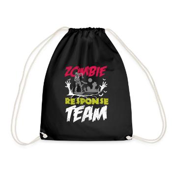 Zombie Lover Cosume for Funny Halloween - Turnbeutel - Schwarz - Vorne