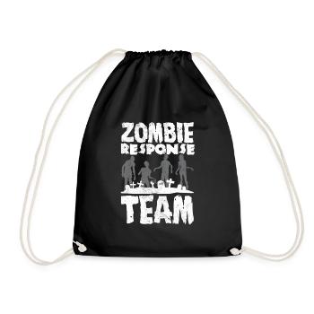 Zombie Lover Cosume for Funny Halloween - Turnbeutel - Schwarz - Vorne