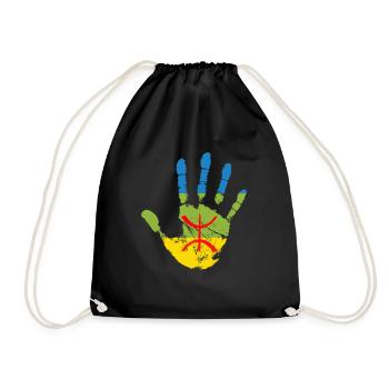 AMAZIGH BERBERE KABYLE Z AMAZIGH - Sac de sport léger - noir - Devant