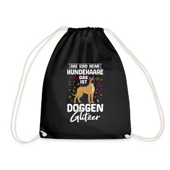 Grand Danois Chien Chien Propriétaire Chien Cadeau Hun - Sac de sport léger - noir - Devant