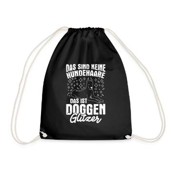 Grand Danois Chien Chien Propriétaire Chien Cadeau Hun - Sac de sport léger - noir - Devant