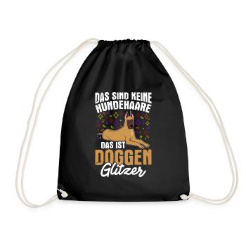 Grands Danois, Fan de chiens, Propriétaire de chiens, Promeneur de chiens, Hun - Sac de sport léger - noir - Devant