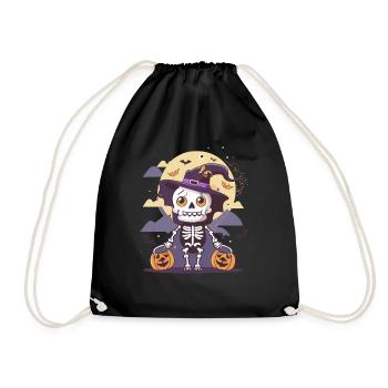 Joyeux halloween - Sac de sport léger - noir - Devant