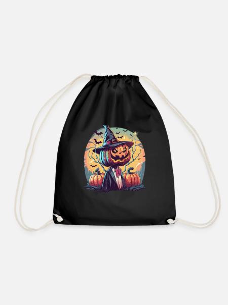 Happy Halloween - Turnbeutel - Schwarz