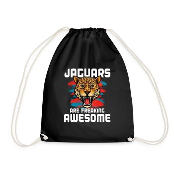 Jaguar - Turnbeutel - Schwarz - Vorne