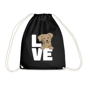 Chiweenie Chien - Sac de sport léger - noir - Devant