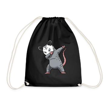 Dabbing Opossum Opossum - Sac de sport léger - noir - Devant