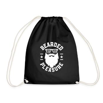Bearded For Her Pleasure Bearded Man Facial Hair - Turnbeutel - Schwarz - Vorne