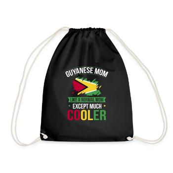 Guyana Flag Guyanais Guyanais - Sac de sport léger - noir - Devant