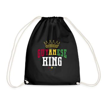 Guyana Flag Guyanais Guyanais - Sac de sport léger - noir - Devant