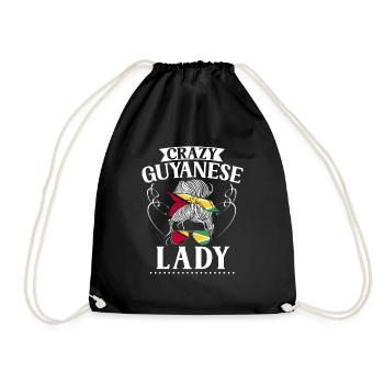 Guyana Flag Guyanais Guyanais - Sac de sport léger - noir - Devant