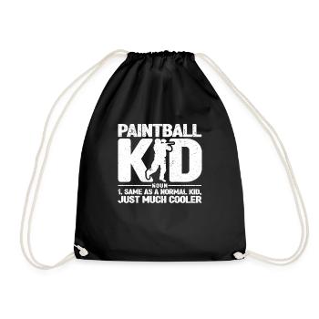 Paintball Enfant Définition Paintball Enfants luxure - Sac de sport léger - noir - Devant