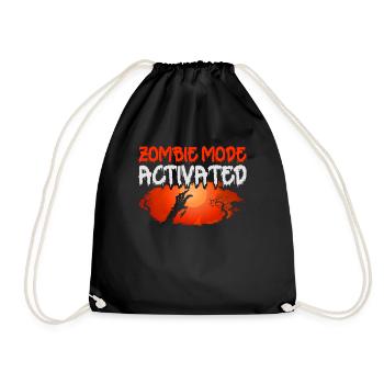 Salutations d’Halloween activées en mode zombie - Sac de sport léger - noir - Devant