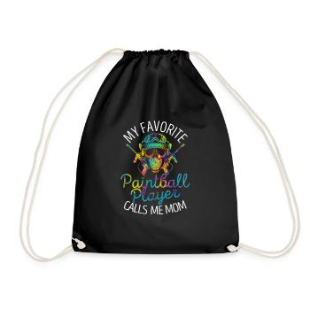 Mon joueur de paintball préféré m’appelle maman - Sac de sport léger - noir - Devant