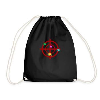 Cool Paintball Lover Target Sports Paintballer - Sac de sport léger - noir - Devant