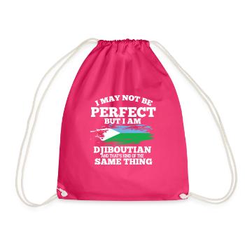 Djibouti - Sac de sport léger - fuchsia - Devant