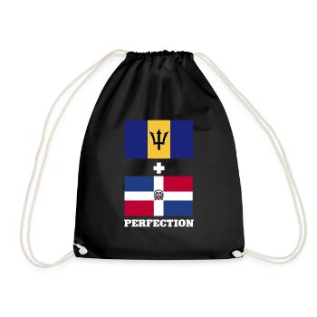 Drapeau de la Barbade Bayan barbadien - Sac de sport léger - noir - Devant