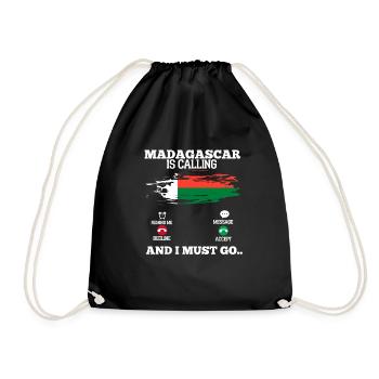 Madagascar - Sac de sport léger - noir - Devant