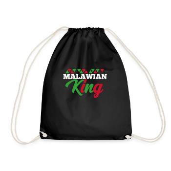Malawi - Drawstring Bag - black - Front
