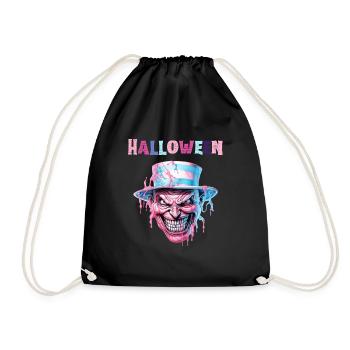 Magie d’Halloween - Pastel Halloween - Sac de sport léger - noir - Devant