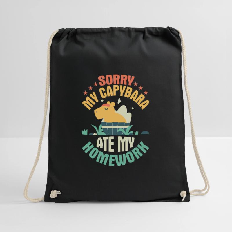 Désolé, mon capybara a mangé mes devoirs Capibara propriétaire Sac de sport léger