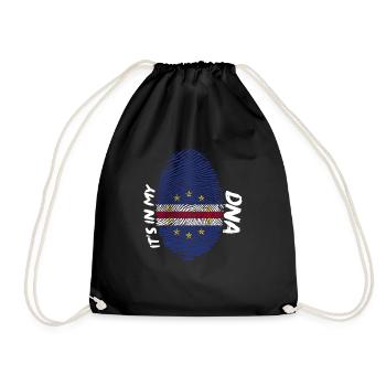 Drapeau du Cap-Vert Drapeau du Cap-Vert - Sac de sport léger - noir - Devant