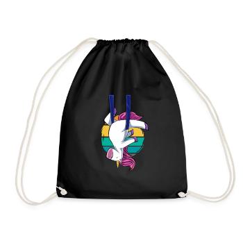 Acrobatic Gymnastic Sport Geschenk - Turnbeutel - Schwarz - Vorne