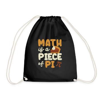 Les mathématiques font partie de Pi Day Funny - Sac de sport léger - noir - Devant
