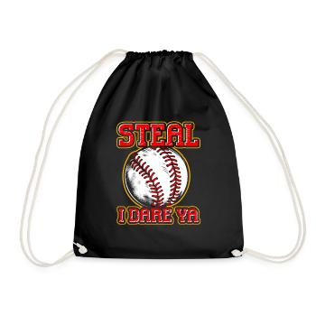 Receveur de baseball Lanceur de baseball - Sac de sport léger - noir - Devant