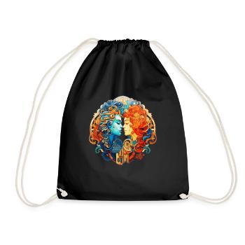 Vérifiez votre compatibilité Gemini - Gemini Women - Sac de sport léger - noir - Devant